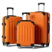 Hardside Lightweight Spinner Luggage Set 3-Piece with TSA Lock Travel Bag