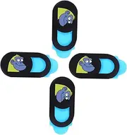 Uonlytech 4pcs Webcam Cover for Computer Privacy Slider Peeping and Hacking Protection Durable Adhesive for Laptop Tablet Easy Finger Movement Operation