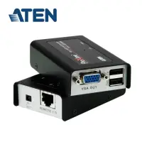 在飛比找momo購物網優惠-【ATEN】USB VGA Cat 5迷你型KVM延長器(C