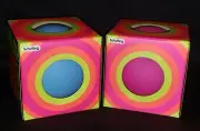 Schylling Color Changing Nee Doh Squeeze Ball Fidget Toy Bundle Blue & Pink New