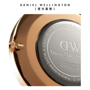 Daniel Wellington 手錶 Classic Sheffield 40mm爵士黑真皮皮革錶-三色任選(DW00100127 DW00100544 DW00100133)/ 金框