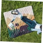 Bear Vintage Outdoor Blanket - 60in x 72in, Portable & Foldable, Sandproof,