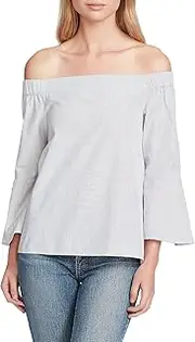 [Jessica Simpson] Off The Shoulder Popover Back Top