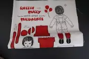 UFDC 1975 WILLIE AND MILLY UNCUT OLDENBURGCONVENTION DOLL PATTERN SEWING PANEL