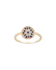 Ariana Rabbani 14K 0.03 ct. tw. Diamond & Sapphire Disc Ring