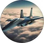 [VTCTOASY] Button Pins Badge 2.4 inch Cute Round Badge Pins Buttons Badges Personalized Name Tag Aircraft Fighter Jets Badge Pinback Button Badges Fashion Pins Set for Men Women Backpack Office