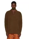BNWT AW22 JACQUEMUS "LE PAPIER" LE POLO PAISLEY SWEATER S