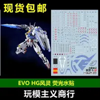 在飛比找Yahoo!奇摩拍賣優惠-EVO HG 風靈高達水貼 水星的魔女 AERIAL 氣球版