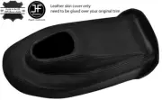 BLACK STITCH LEATHER GEAR BOX COVER PANEL LEATHER COVER FITS JAGUAR E TYPE S2
