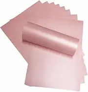10 x A4 Petals Pink Pearlescent Shimmer Paper Double Sided 32lb Bond Suitable for Inkjet and Laser Printers