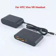 For HTC Vive VR Headset Virtual Reality Link Box w/ Power Adapter Cable Wire Set