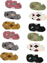 [VALICLUD] 12 Pair Women's Thin Socks Low Cut Lady Outdoor Activities Invisible Ankle Summer Trendy Design