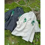 韓國棕櫚樹古巴領襯衫 2 色