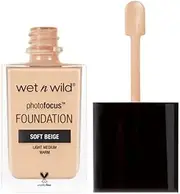 wet n wild Photo Focus Matte Liquid Foundation Soft Beige, Vegan & Cruelty-Free