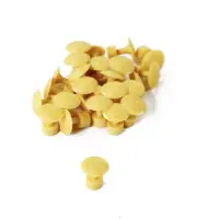 25pcs Yellow Spiral Tabs (23mm) Paintless Dent Repair Glue Pulling Tools