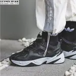 NIKE M2K TEKNO 全黑 白底 老爹鞋 增高 皮革 復古休閒百搭運動慢跑鞋AO3108-003男女鞋