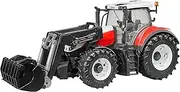 Bruder 03181 Steyr 6300 Terrus with Frontloader Play Set