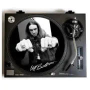 CLIFF BURTON Turntable Slipmat for Vinyl Records 12" DJ Slip Mat Metallica
