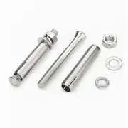 2pcs M14 Hexagon Expansion Bolts Lengthened Concrete Anchor Screws