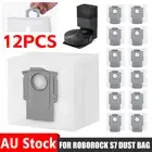 12x Dust Bag Replacement Kit for Roborock S7 MaxV Ultra /Q5+/Q7 Max+/T8 G10S OZ