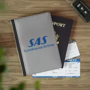 SAS - Scandinavian Airways System Passport Wallet