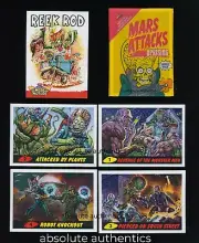 Mars Attacks Uprising 5 Card Sample Factory Sealed Wax Pack