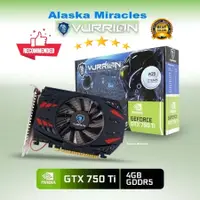 在飛比找蝦皮購物優惠-Vga VURRION GTX 750ti 4GB DDR5