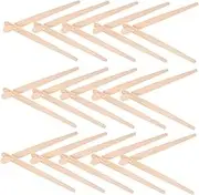 OKUMEYR Easy Chopstick Trainer Clips Wooden Chopsticks for Boys and Girls for Adults Boys and Girls Cutlery Set