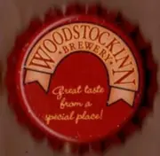 USA Plastic Lined Beer Crown Bottle Cap: Woodstock Inn Brewing