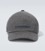 [Zegna] Zegna Cashmere baseball cap XL grey