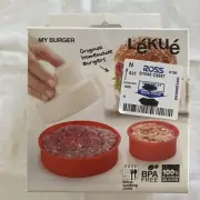 Lekue Burger Maker - My Burger Press - Salmon, Veggie, Regular Burgers