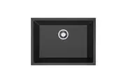 HIGOLD Single Bowl Kitchen Sink - Granite Composite - 630mm - Black