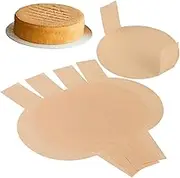 FIXOSHEE 100 Sheets Round Cake Pan Parchment Liners Non Stick Baking Paper for Cakes Cheesecakes and Air Fryers Oilproof Paper for Easy Baking and Cleanup