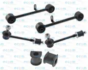 6Pcs Rear Suspension Upper Control Arms For Lexus GX470 4.7L Sway Bar Bushings (for: Lexus)