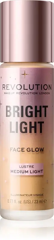 Makeup Revolution Bright Light Illuminating Lotion Colour Lustre Medium Light 23ml