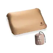 Self Inflating Camping Pillow with Ergonomic 3D Support, Foam Inflatable Travel Pillow