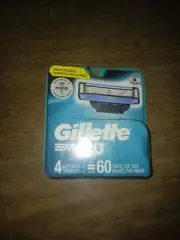 Pack 4 Blades "GILLETTE MACH3" Razor Refill Shaving Gillette Mach 3 Match3