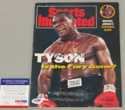 IRON MIKE TYSON Signed Sports Illustrated + PSA DNA. *BUY 100% GENUINE*
