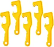 MOKKHNB 5pcs Heavy Duty Bucket Opener Tool Versatile Paint Can and Container Lifter for Easy Handling for Home and Industrial Use