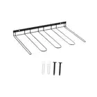 Metal Wall Mounted Shoes Rack Boots Organizer for Garage Entryway Household