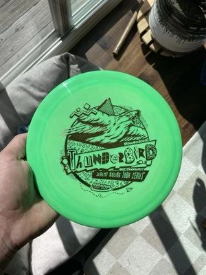 Innova 2021 Jeremy Koling Thunderbird Tour Series Swirly Green/Gold Stamp