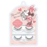 SHOBIDO - Disney Minnie Mouse Romantic Eyelash 05 Magical Eyes Black - 2 pairs