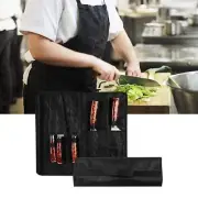 Portable Chef Roll Bag ,Cooking Tools Storage ,5 Pockets