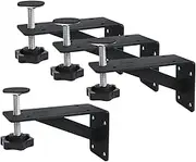 JISADER 4Pcs Undermount Sink Support Bracket Sink Installation Kit