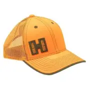 Hornady Cap Blaze Orange Osfa With Black H On Front And Mesh Back - 99262