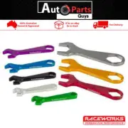 8 PCE Alloy Single Ended Spanner Set for Aero Fittings AN3-20 AN Alloy Wrench