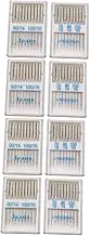 LALAFINA 4sets Stainless Steel Sewing Machine Needles Durable Wear-Resistant Set of Quilting Supplies for Sewing Machines 2boxes*4