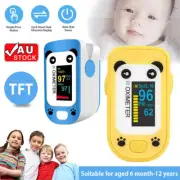 Finger Pulse Oximeter Blood Oxygen Monitor Rate Heart Kids AU