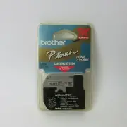 Brother P-Touch M-Tape 12mm 1/2 inch SILVER for use with PT-100, PT-110