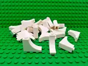 ** 25 CT LOT ** Lego NEW white 1 x 3 x 2 inverted arch pieces Lot of 25